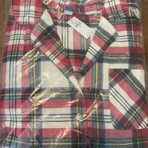 Flannel pajama set for women size 2x